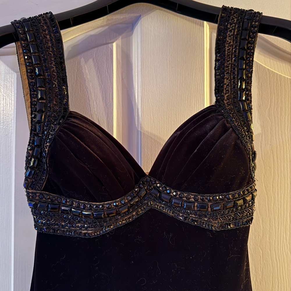 Black gown